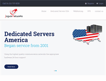 Tablet Screenshot of jaguarnetworks.com